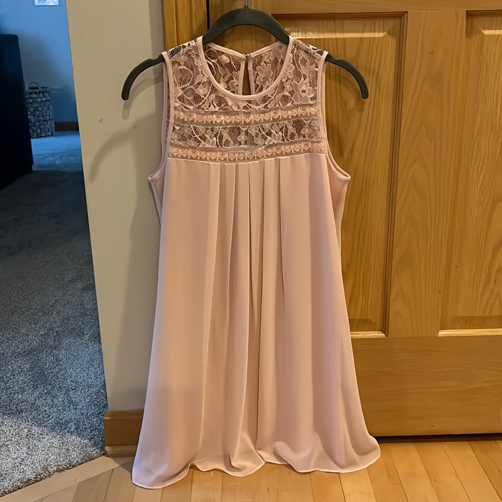 BCBGeneration pale pink dress XXS
